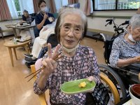 敬老の日のお祝い献立「おいしいよ～！」
